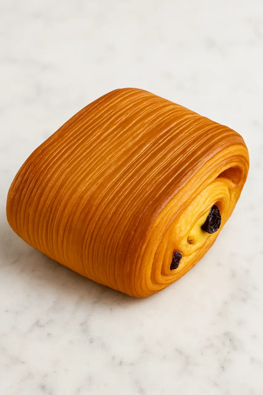 Pain aux Raisins & Crème Vanille